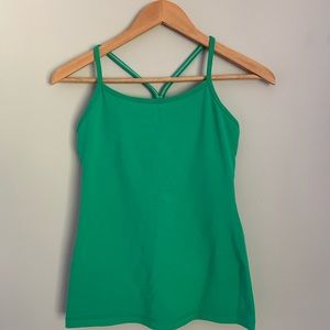 Lululemon athletics green size 6 power y tank